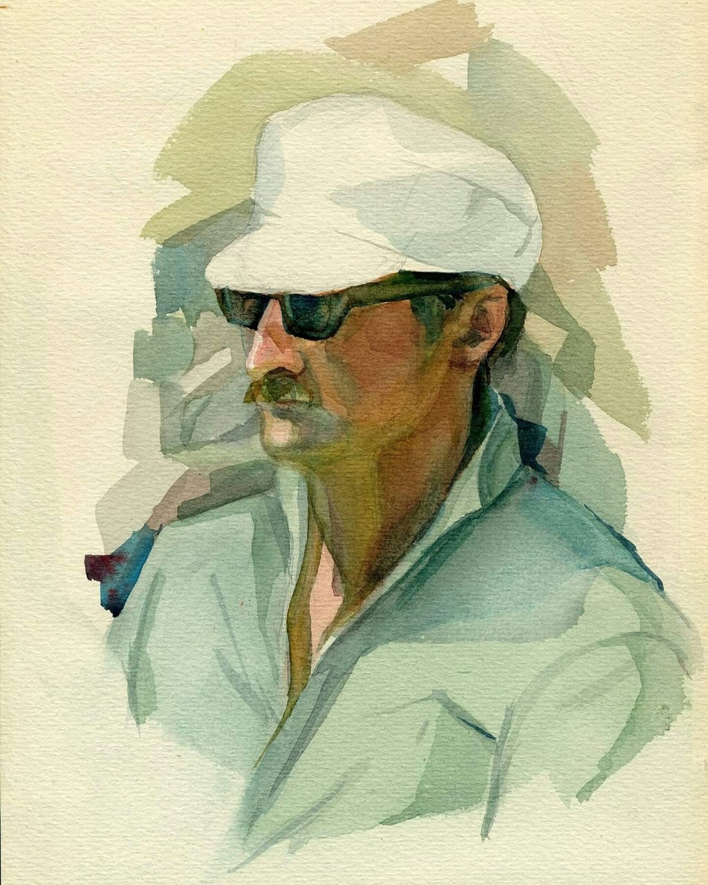 portrait aquarelle