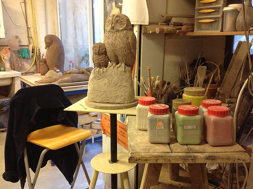 Olivia Tregaut Sculpture-atelier 2016 - copie