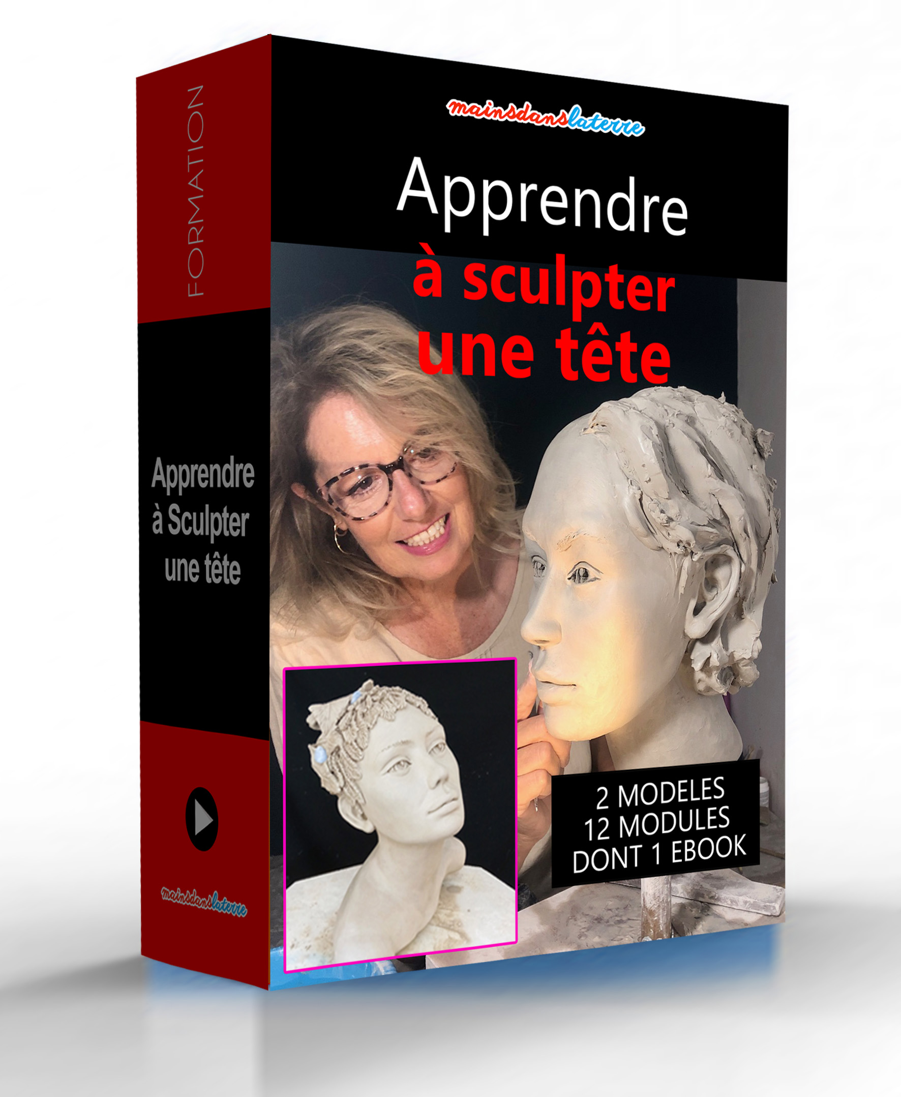 boite sculpter une tête