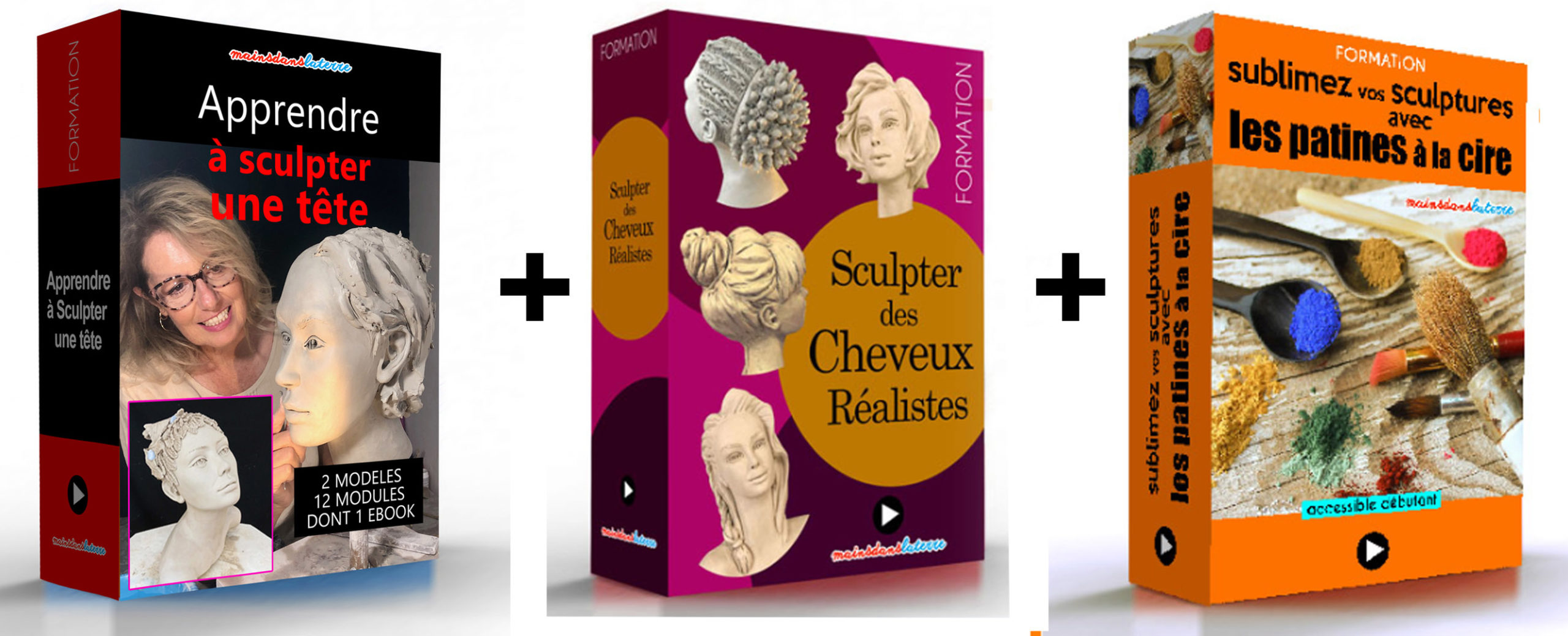 upselle boite tete + patines + cheveux